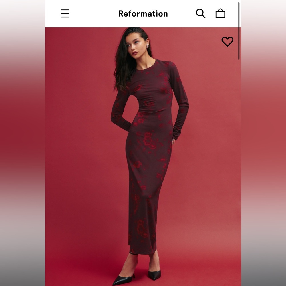 Reformation Tommie Knit Dress